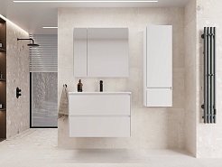 Style Line Мебель для ванной Лима 100 Plus подвесная эмаль белая матовая – фотография-2